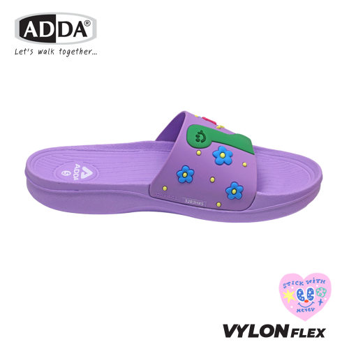 Dép ADDA, giày lười nữ kiểu dáng slip-on, mẫu Stickwithme4ev, mẫu 32B3HW1 size 4 đến 7