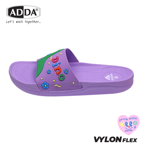 Dép ADDA, giày lười nữ kiểu dáng slip-on, mẫu Stickwithme4ev, mẫu 32B3HW1 size 4 đến 7