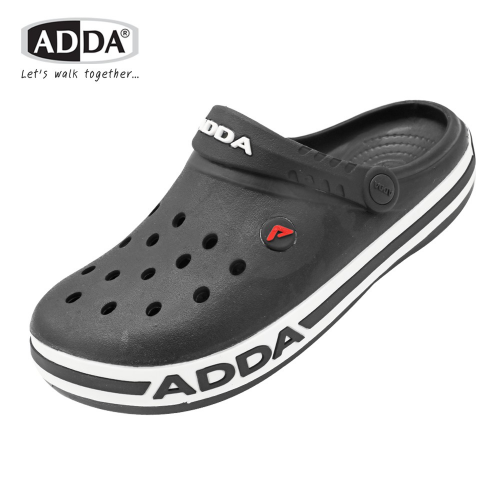 Dép quai ngang nam ADDA kiểu mũi to mẫu 55U01M1 size 7 đến 11