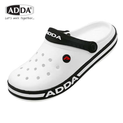 Dép quai ngang nam ADDA kiểu mũi to mẫu 55U01M1 size 7 đến 11