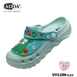 Dép ADDA Vylon Flex, giày lười trẻ em, họa tiết Stickwithme4ev, mẫu 57R14B1 size 11 đến 3
