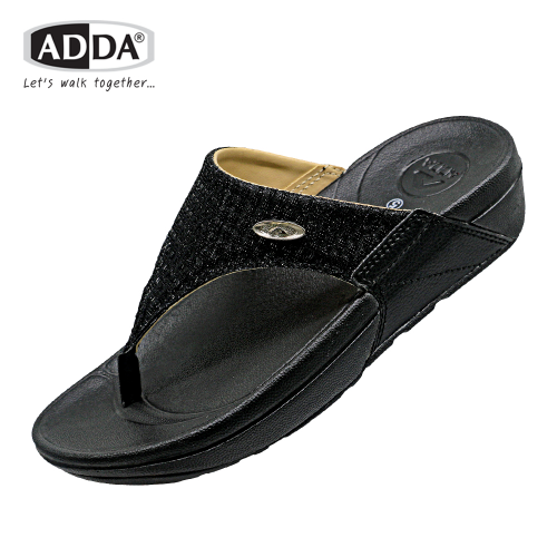 Dép ADDA, giày xỏ ngón thông thường dành cho nữ, mẫu 22S19W1size 4 đến 7