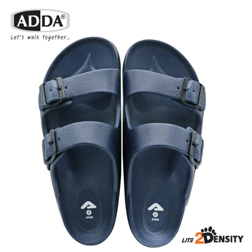 Dép ADDA 2 mật độ, giày lười nam, mẫu slip-on 5TD40M1 size 7 đến 11