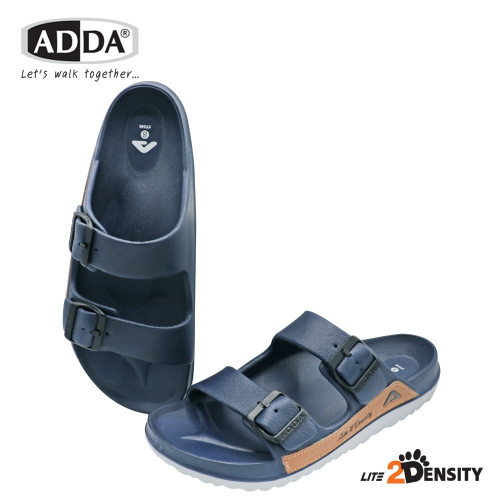 Dép ADDA 2 mật độ, giày lười nam, mẫu slip-on 5TD40M1 size 7 đến 11