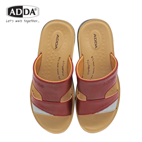 Dép quai ngang thông thường ADDA PU mẫu 74812W1 size 35 đến 40