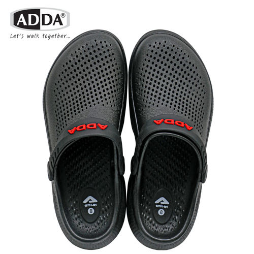 Dép quai ngang mũi vuông ADDA thông thường mẫu 18701M1 size 7 đến 10