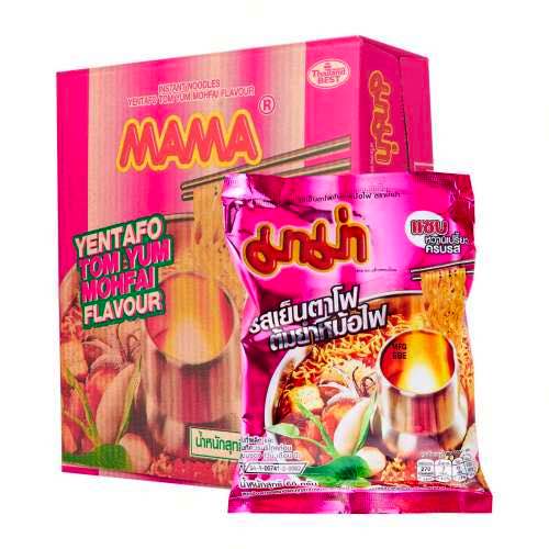 Thùng 30 Gói Mì Lẩu Hải Sản Tom Yum Mama CTC102 Thái Lan