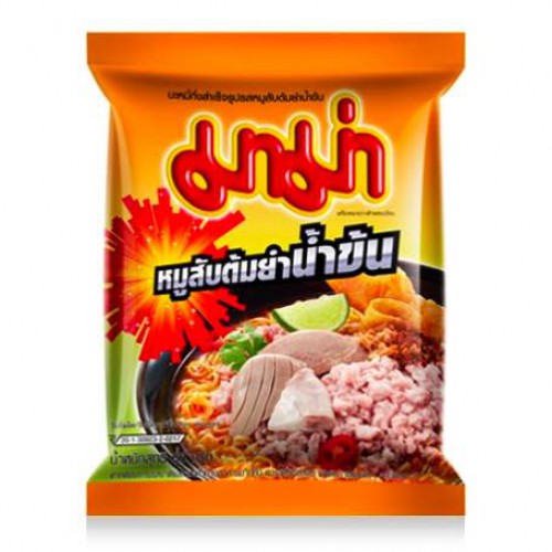 Thùng 30 Gói Mì Thịt Băm Súp Tom Yum Mama CTC99 Thái Lan