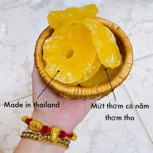 Mứt Thơm/Khóm/Dứa Thái Lan - Mứt Tết 2021