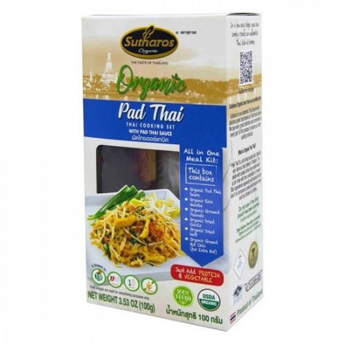 [Organic] Gia Vị Nấu Món Mì Xào Pad Thai Organic Sutharos 100g Thái Lan