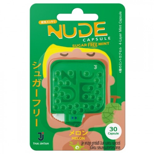 Kẹo ngậm thơm miệng Nude Capsule Sugar Free Mint