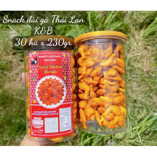 Bánh Quy Đùi Gà K&B Spicy Chicken Biscuits 230g Thái Lan