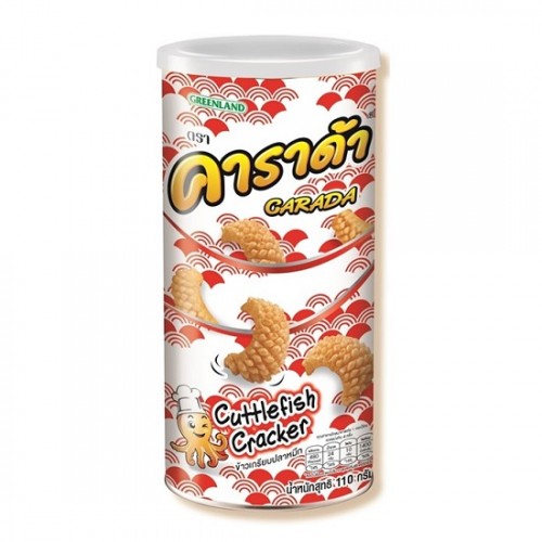 Bánh Snack Mực Nướng Carada Cuttlefish Cracker 110g Thái Lan