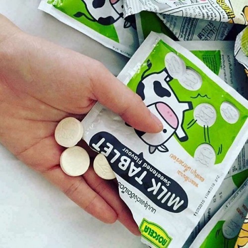 Kẹo Sữa Bò Roscela Milk Tablet Thái Lan Vị Vani