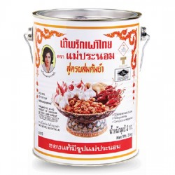 Dầu Sa Tế Nấu Lẩu Thái Maepranom Chili Oil For Tom Yum 3kg Thái Lan