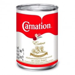 Lon Sữa Tươi Không Đường Carnation Extra 370ml Thái Lan Thơm Ngon Béo