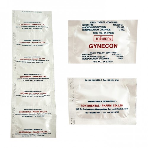 Viên đặt phụ khoa Gynecon thái lan x 1 hộp