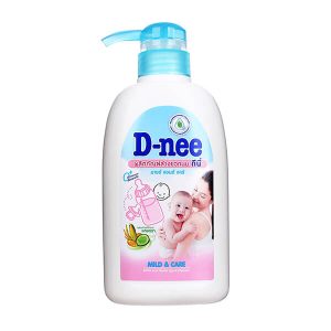 Nước rửa bình sữa và rau quả Dnee dạng bình 500ml