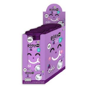 Kẹo 12 Gói Kẹo Playmore Vị Nho 12g Thái Lan [Có Logo 7-Eleven]