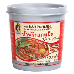 Gia Vị Cà Ri Đỏ Maepranom Red Curry Paste 380g Thái Lan