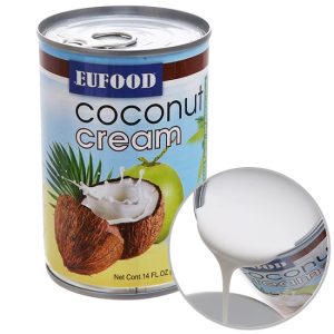 Nước Cốt Dừa Đậm Đặc Eufood Coconut Cream Thái Lan Nhập Khẩu [165ml - 400ml]