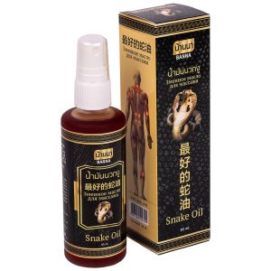 Dầu Xịt Xoa Bóp Rắn Banna Snake Oil Thái Lan 85ml