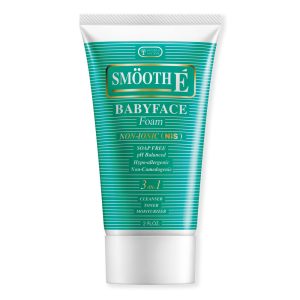 Sữa Rửa Mặt Smooth E Babyface Foam 60ml 3 in 1 Thái Lan