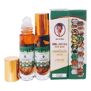 Dầu Lăn Thảo Dược 22 Vị Herbal Liquid Balm Yatim Brand Otop Thái Lan