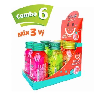 Combo 3 Vị Play More Dưa Hấu, Xí Muội, Táo 22g Thái Lan