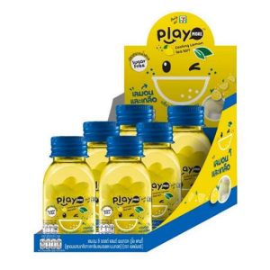 Hộp 6 Hũ Kẹo Play More Chanh Muối 22g [Có Logo 7-Eleven]