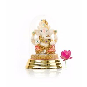 Tượng Voi Thần Ganesha Thái Lan [Có Lồng Kính]