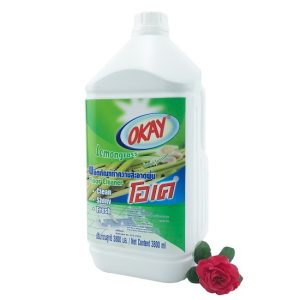 Nước Lau Sàn OKAY Floor Cleaner 3800ml Hương Sả Thái Lan