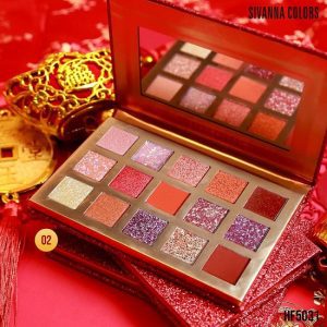 Bảng Phấn Mắt 15 Màu Sivanna Colors HF5031 Thái Lan
