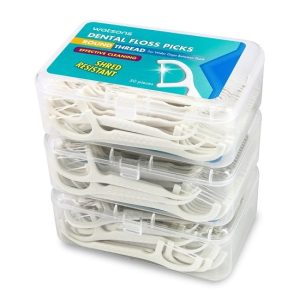 Chỉ Nha Khoa Watsons Round Thread Màu Trắng Thái Lan [Hộp 50 Cái]