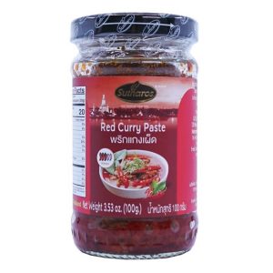 Sốt Cà Ri Đỏ Sutharos Red Curry Paste 100g Thái Lan