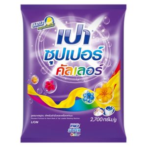 Bột Giặt Pao Super Color 2700g Thái Lan Màu Tím
