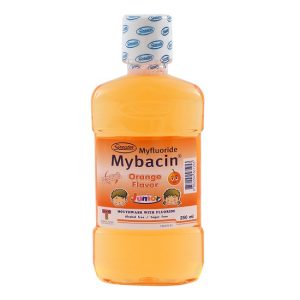 Nước Súc Miệng Dành Cho Trẻ Em Mybacin Hương Vị Cam 250ml Thái Lan