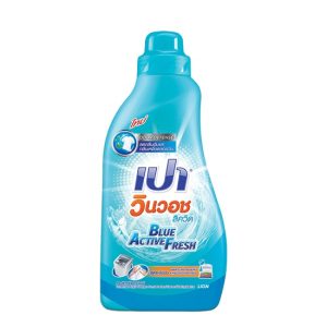 Nước Giặt Xả Pao Win Wash Blue Active Fresh 850ml Thái Lan (Xanh Dương)