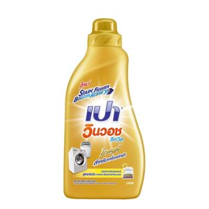 Nước Giặt Xả Dành Cho Máy Giặt Pao Win Wash Stain Fighter Booster Active 800ml Thái Lan (Vàng)