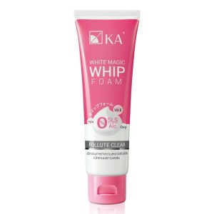 Sữa Rửa Mặt Trắng Da Nhiều Bọt KA White Magic Whip Foam 100g Thái Lan