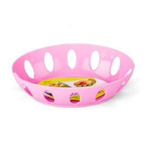 Rổ Nhựa Oval Cao Cấp RW8100/RW8111 Màu Hồng Thái Lan