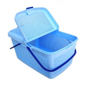 Giỏ Nhựa Có Nắp Đậy Picnic 9804/9805 Nhập Khẩu Thái Lan