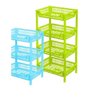 Kệ Nhựa 4 Tầng Cao Cấp JCJ 2202/4 Thái Lan Nhập Khẩu