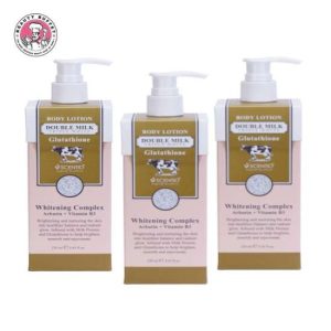 Combo 3 Lotion Dưỡng Thể Scentio Double Milk 250ml Thái Lan