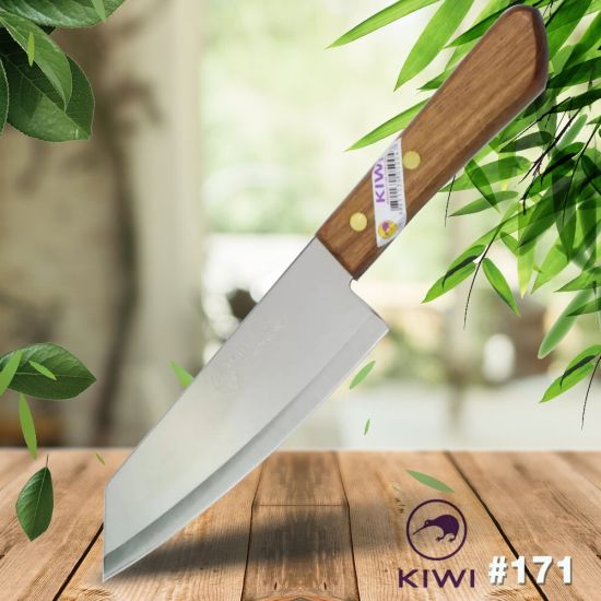 Dao Nhà Bếp Nhỏ Cán Gõ Mũi Nhọn Kiwi 171 Thái Lan