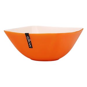 Tô Nhựa Vuông Màu 2 Lớp DKW HH-901D Thái Lan Nhập Khẩu [14.5x14.5x7cm]