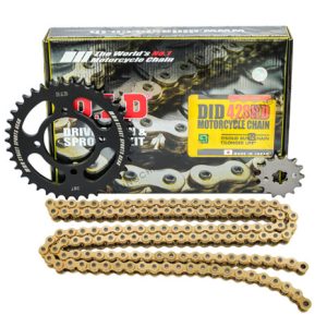 Bộ Nhông Sên Dĩa DID Vàng Yamaha 135 2011-2014 Thái Lan