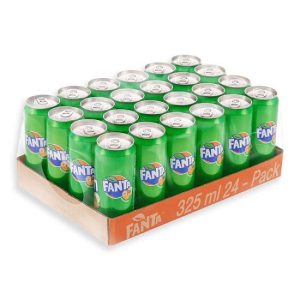 Thùng 24 Lon Nước Ngọt Fanta Xanh 325ml Thái Lan