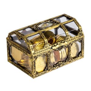 Rương Kẹo Socola Đồng Tiền Vàng Tài Lộc Choc Coin 112g Thái Lan
