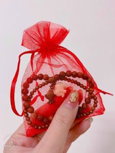 Vòng Tay Phong Thuỷ Hình Voi Trắng Dễ Thương + May Mắn Thái Lan